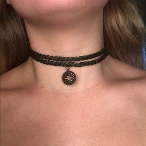 ✨One of a kind ✨ Charmed braided choker